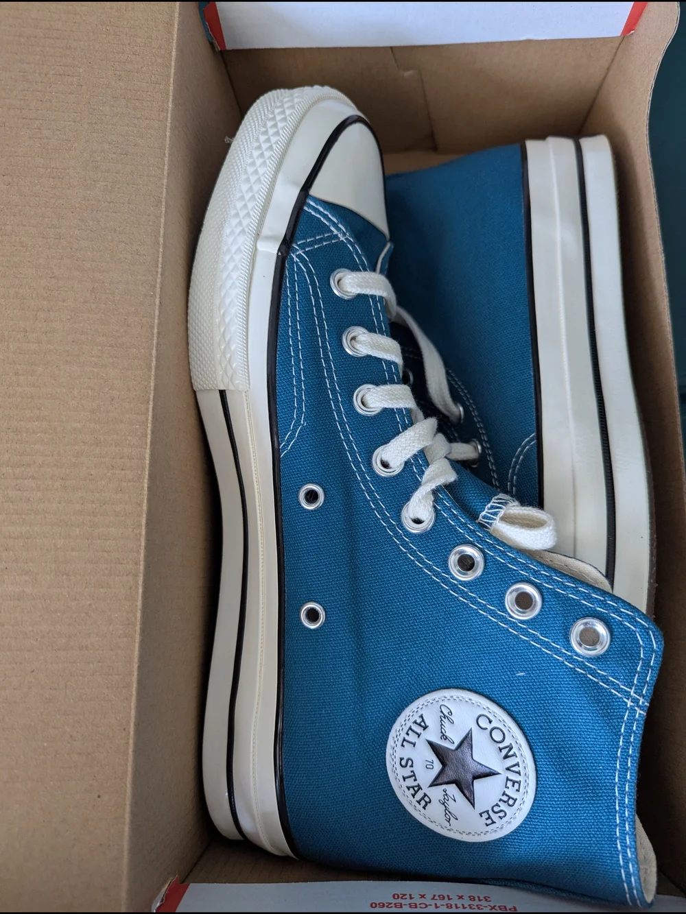 Converse Chuck Taylor All Star High Top Sneakers Teal